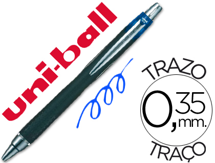 Bolígrafo uni-ball Jetstram SXN-210 tinta gel azul
